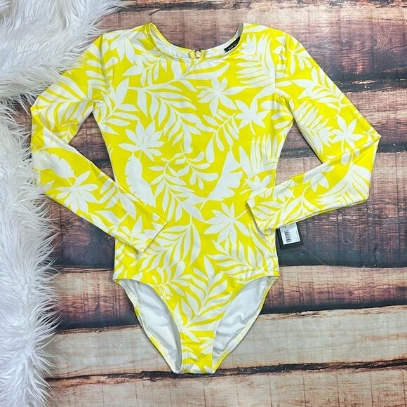 kate spade Other - Kate Spade Long Sleeve One Piece Swim Suit Rash Guard Paddle Bathing SuIt